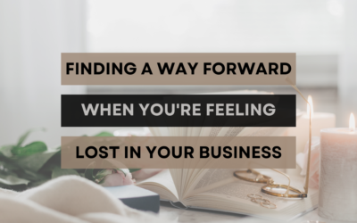 Finding your way when you’re feeling lost in business